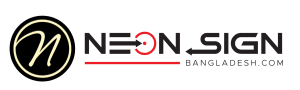 Neon Sign Bangladesh Logo